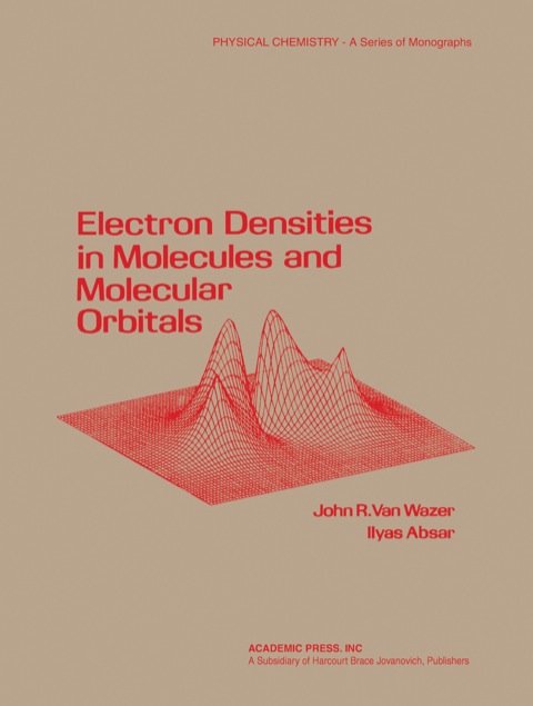 Cover image for book Electron densities in molecular and molecular orbitals