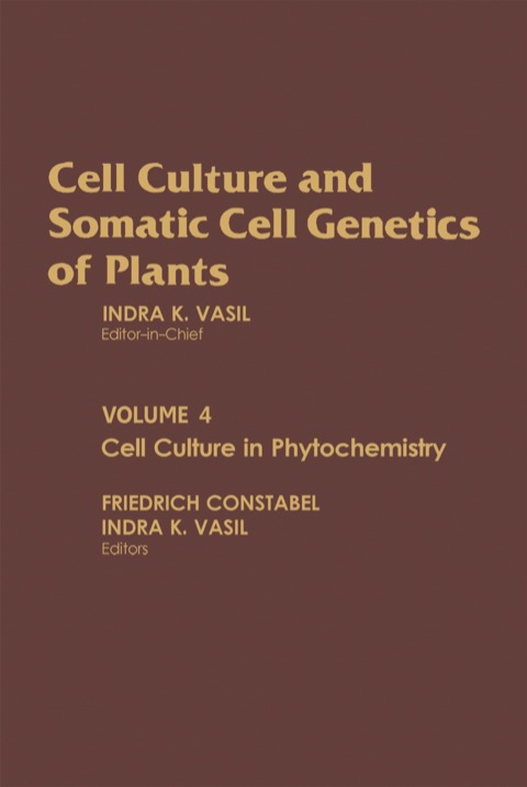 Cover image for book Cell Culture in Phytochemistry