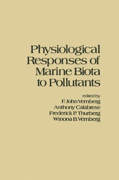 Cover image for book PHYSIOLGCL RESP OF MARINE BIOTA TO POL Z