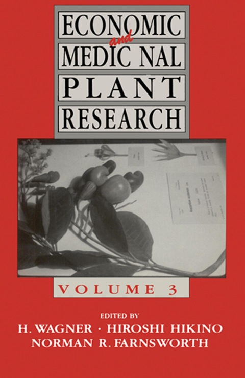 Cover image for book Economic and Medicinal PLant Research: Volume 3