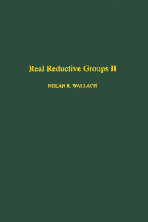 Cover image for book Real reductive groups II