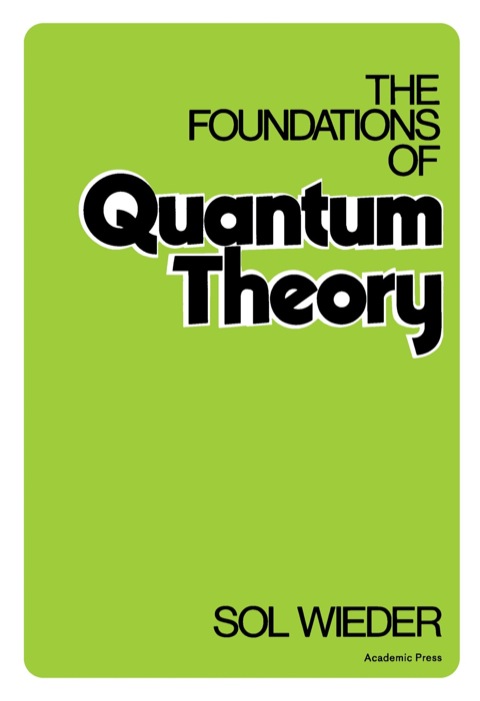 Cover image for book The Foundations of Quantum Theory