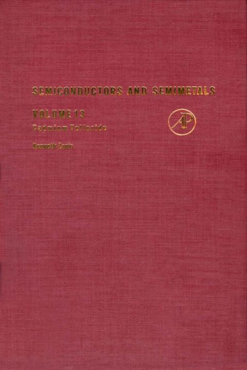 Cover image for book SEMICONDUCTORS & SEMIMETALS V13