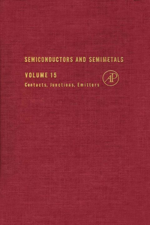 Cover image for book SEMICONDUCTORS & SEMIMETALS V15