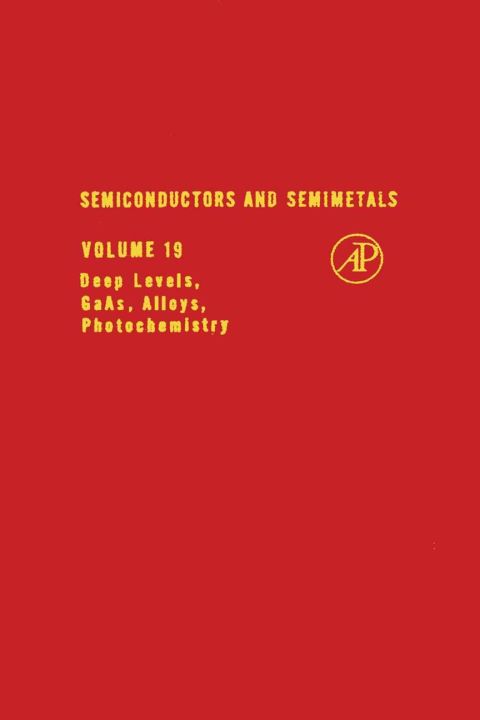 Cover image for book SEMICONDUCTORS & SEMIMETALS V19