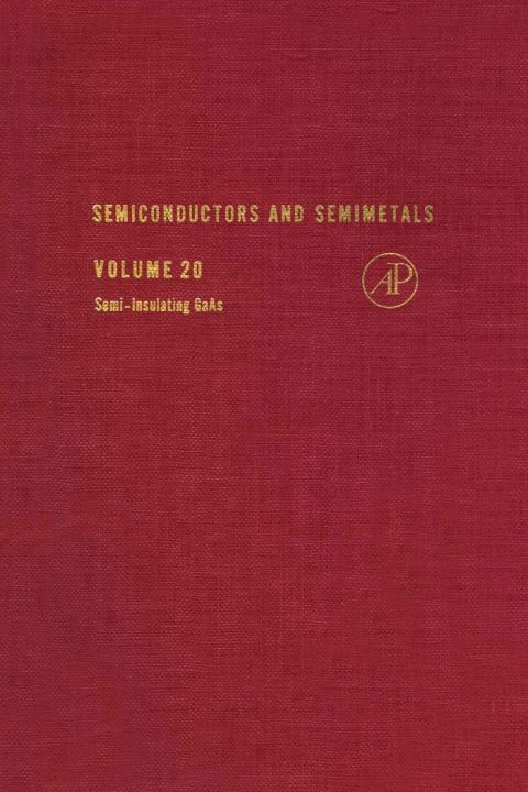 Cover image for book SEMICONDUCTORS & SEMIMETALS V20