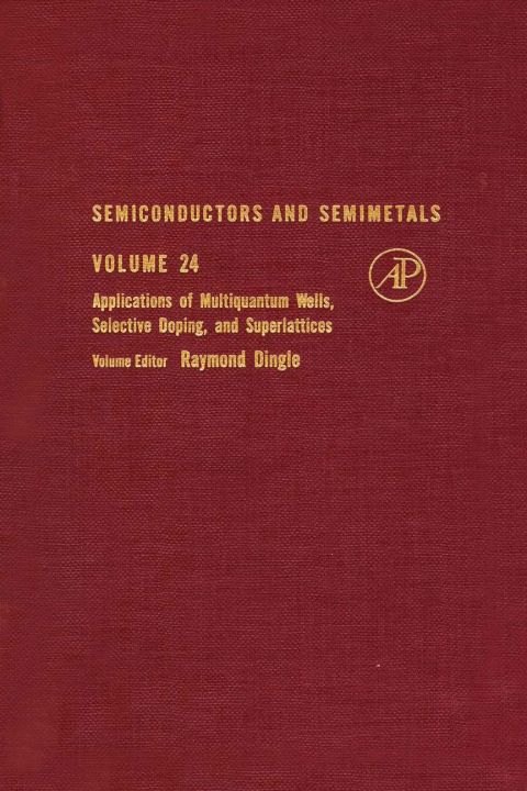 Cover image for book SEMICONDUCTORS & SEMIMETALS V24