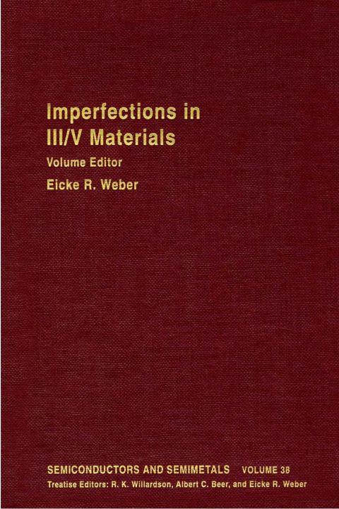Cover image for book SEMICONDUCTORS & SEMIMETALS V38