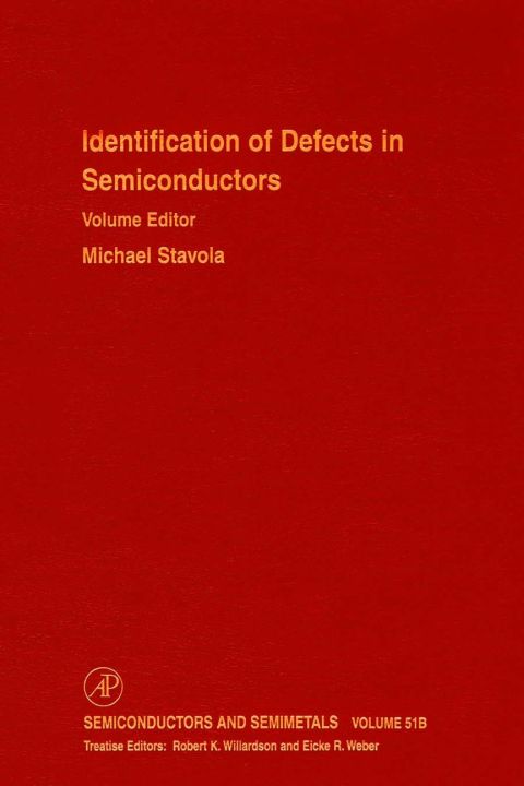 Cover image for book Identification of Defects in Semiconductors