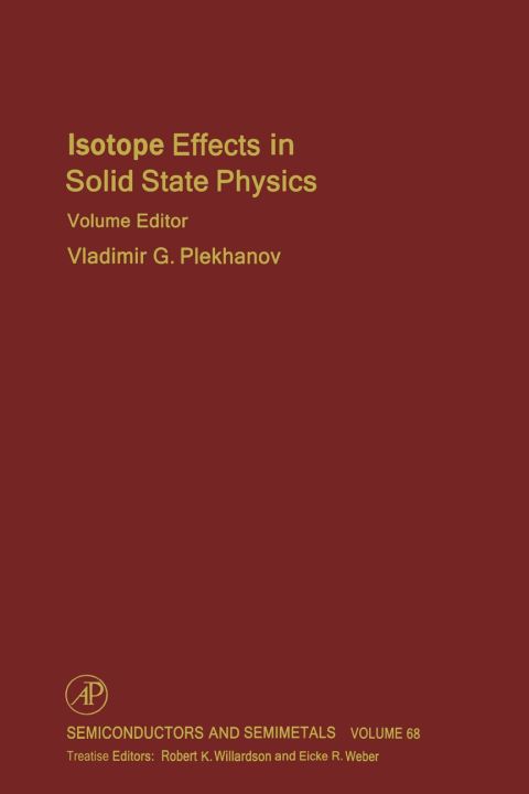 [1825 days] Isotope Effects in Solid State Physics