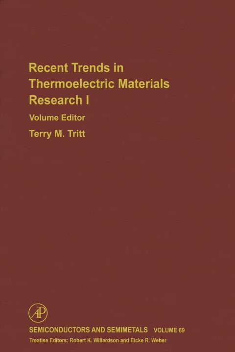 [1825 days] Advances in Thermoelectric Materials I
