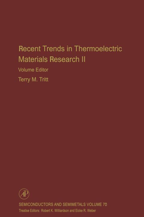 [1825 days] Recent Trends in Thermoelectric Materials Research, Part Two