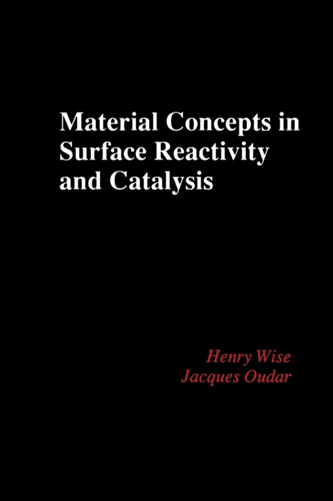 Cover image for book Material Concepts in Surface Reactivity and Catalysis