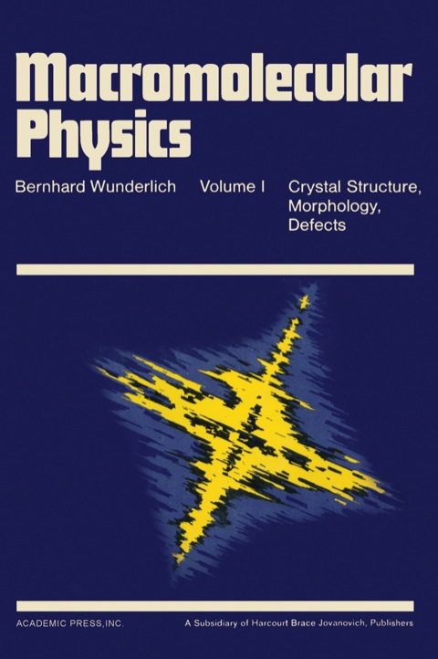 Cover image for book Macromolecular Physics V1