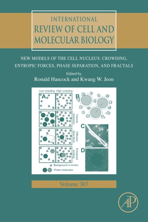 Cover image for book New Models of the Cell Nucleus: Crowding, Entropic Forces, Phase Separation, and Fractals