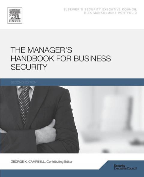 Cover image for book The Manager's Handbook for Business Security
