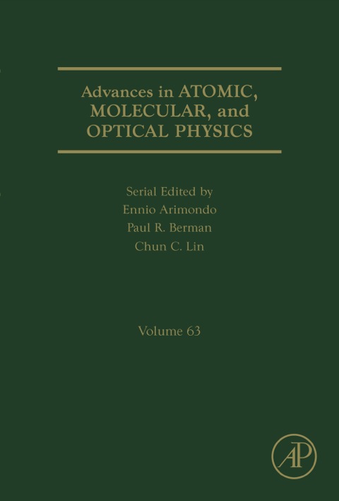 Cover image for book Advances in Atomic, Molecular, and Optical Physics
