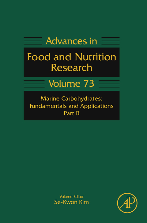 Cover image for book Marine Carbohydrates: Fundamentals and Applications, Part B