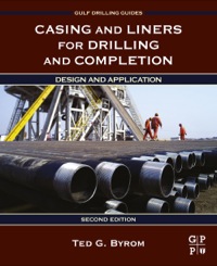 Cover image: Casing and Liners for Drilling and Completion: Design and Application 2nd edition 9780128005705