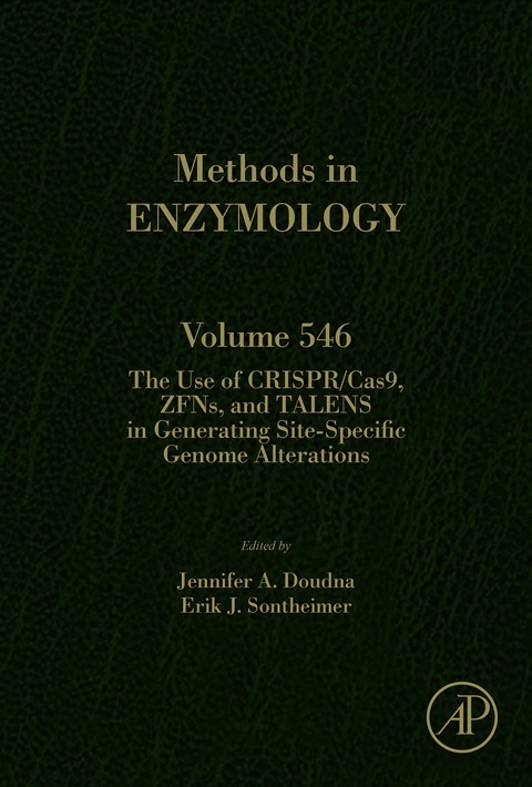 Cover image for book The Use of CRISPR/cas9, ZFNs, TALENs in Generating Site Specific Genome Alterations