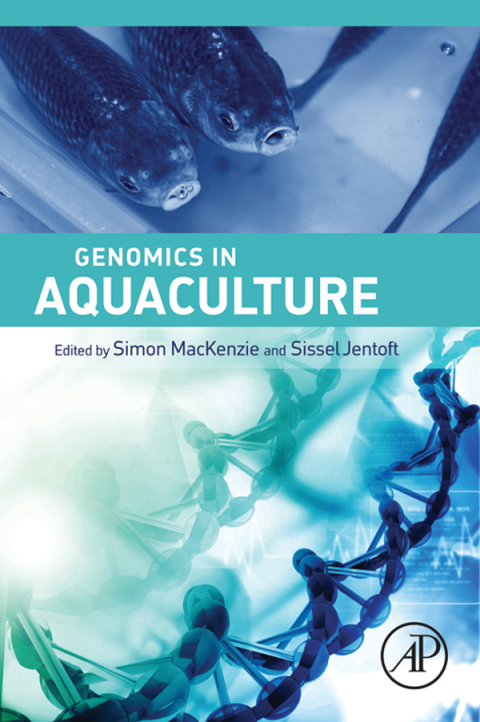 Cover image for book Genomics in Aquaculture
