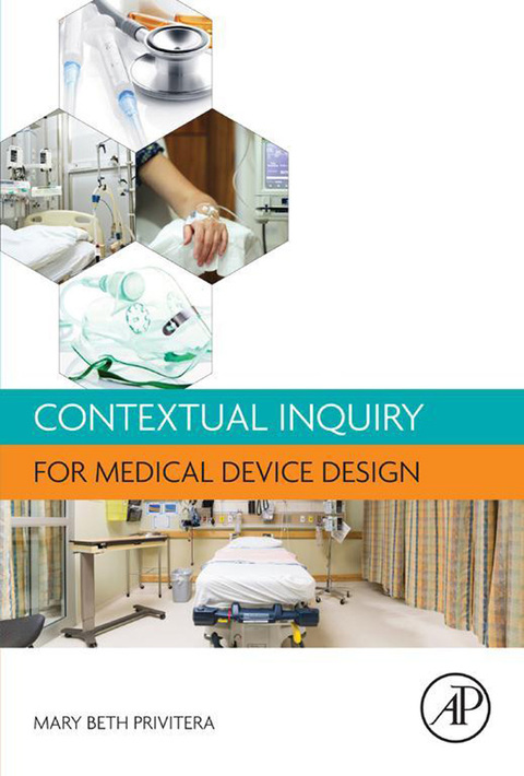 Cover image for book Contextual Inquiry for Medical Device Design