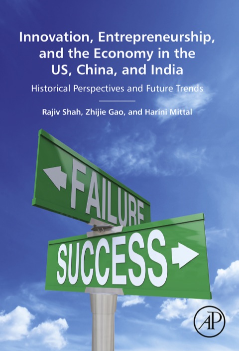Cover image for book Innovation, Entrepreneurship, and the Economy in the US, China, and India: Historical Perspectives and Future Trends