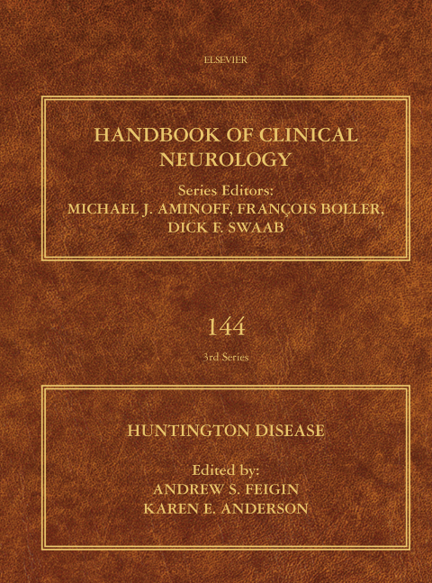 Cover image for book SPEC – Handbook of Clinical Neurology, Volume 144, Huntington Disease, 12-Month Access, eBook