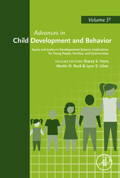 Cover image for book Equity and Justice in Developmental Science: Implications for Young People, Families, and Communities