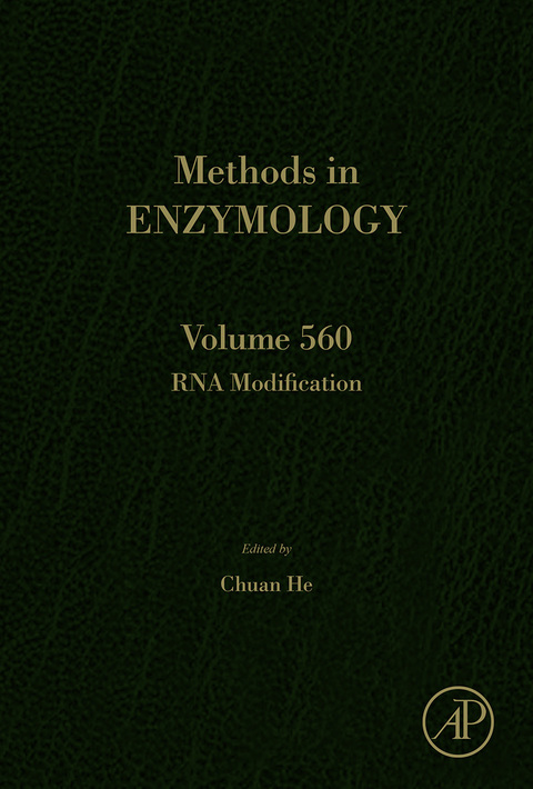 Cover image for book RNA Modification