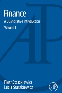 Cover image: Finance: A Quantitative Introduction 9780128027974
