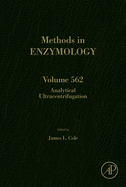 Cover image for book Analytical Ultracentrifugation