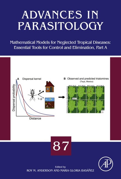Cover image for book Mathematical Models for Neglected Tropical Diseases: Essential Tools for Control and Elimination, Part A