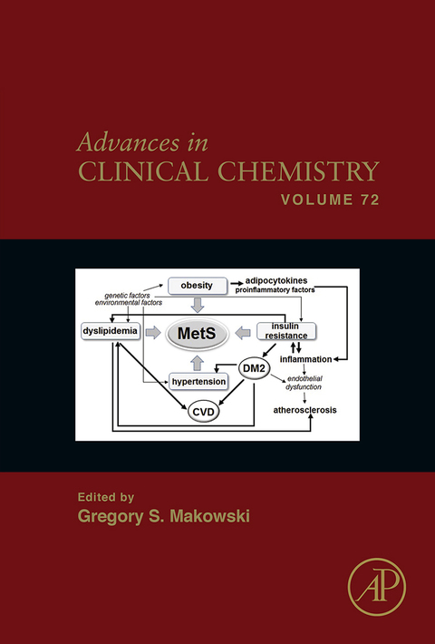 Cover image for book Advances in Clinical Chemistry