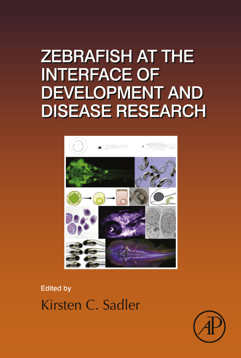 Cover image for book Zebrafish at the Interface of Development and Disease Research