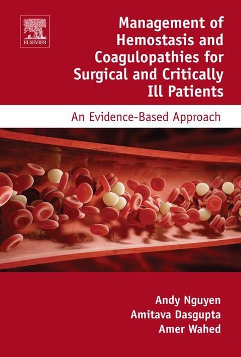 Cover image for book Management of Hemostasis and Coagulopathies for Surgical and Critically Ill Patients