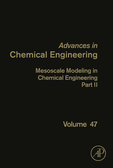 Cover image for book Mesoscale Modeling in Chemical Engineering Part II