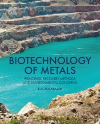 Titelbild: Biotechnology of Metals 9780128040225