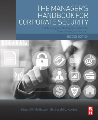 Cover image: The Manager's Handbook for Corporate Security 2nd edition 9780128046043