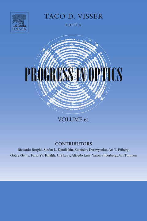 Cover image for book Progress in Optics