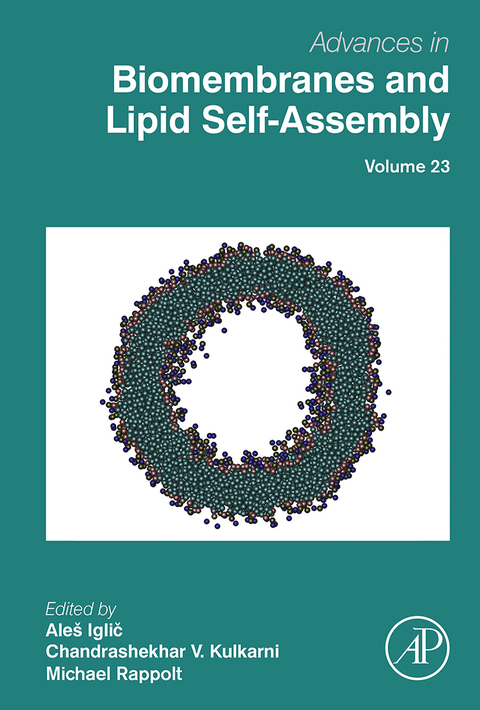 Cover image for book Advances in Biomembranes and Lipid Self-Assembly