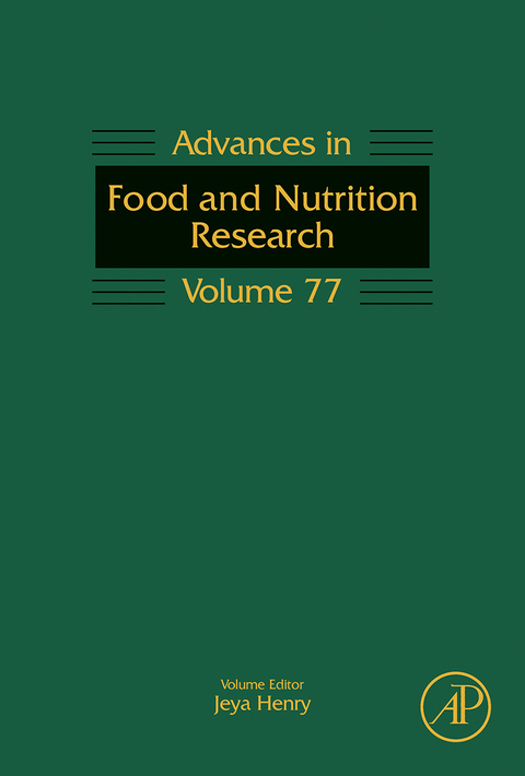 Cover image for book Advances in Food and Nutrition Research
