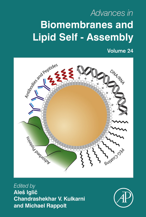 Cover image for book Advances in Biomembranes and Lipid Self-Assembly
