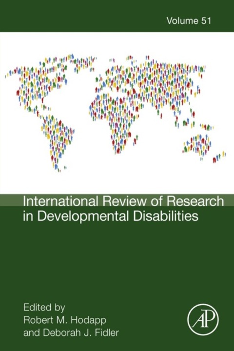 Cover image for book International Review of Research in Developmental Disabilities