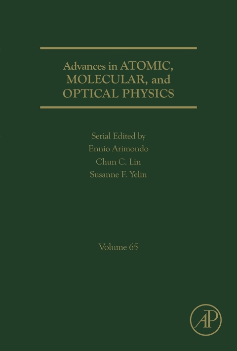Cover image for book Advances in Atomic, Molecular, and Optical Physics