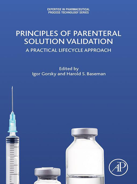 Cover image for book Principles of Parenteral Solution Validation