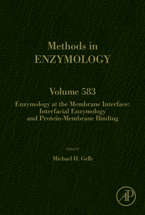 Cover image for book Enzymology at the Membrane Interface: Interfacial Enzymology and Protein-Membrane Binding