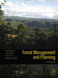 صورة الغلاف: Forest Management and Planning 2nd edition 9780128094761