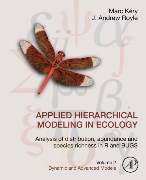 Cover image for book Applied Hierarchical Modeling in Ecology: Analysis of Distribution, Abundance and Species Richness in R and BUGS