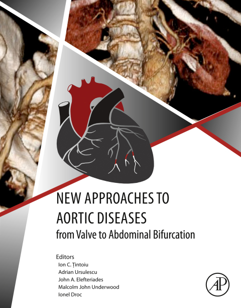 Cover image for book New Approaches to Aortic Diseases from Valve to Abdominal Bifurcation
